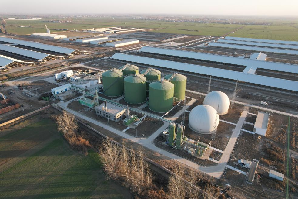 優(yōu)然牧業(yè)河南西平2.4萬頭牧場沼氣項(xiàng)目