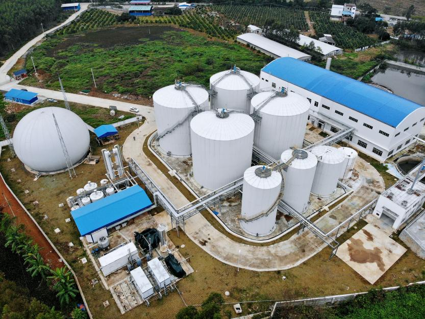 廣西武鳴多元原料混合廢液制備生物天然氣項(xiàng)目